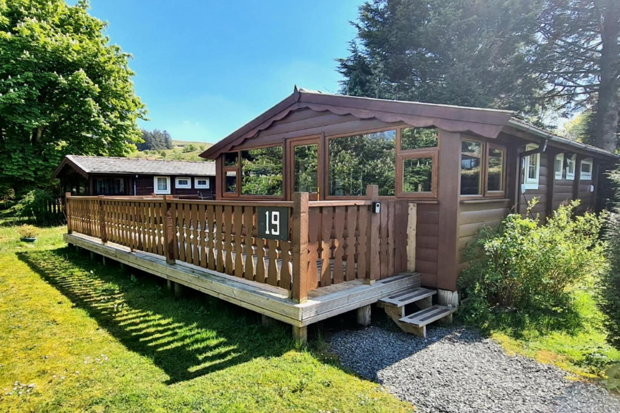 Cosy Log Cabin In Snowdonia 9 Trawsfynydd Eksteriør billede